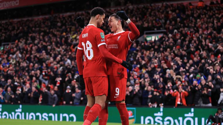 Liverpool vs Fulham final score, result, highlights as Jones and Gakpo  complete comeback at Anfield in Carabao Cup semifinal first leg | Sporting  News India
