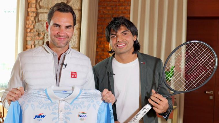 India’s Olympic hero Neeraj Chopra meets ‘sporting icon’ Roger Federer | Sporting News India