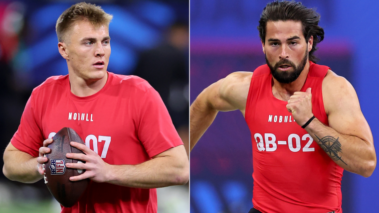 Grading QBs at the 2024 NFL Combine image