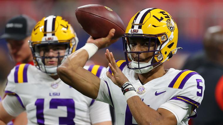 Jayden Daniels elbow, explained: What to know about viral photo of LSU QB's arm ahead of NFL Drafting News Australia