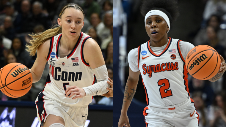 What channel is UConn vs. Syracuse on today? Time, TV schedule for 2024 NCAA women's tournament game