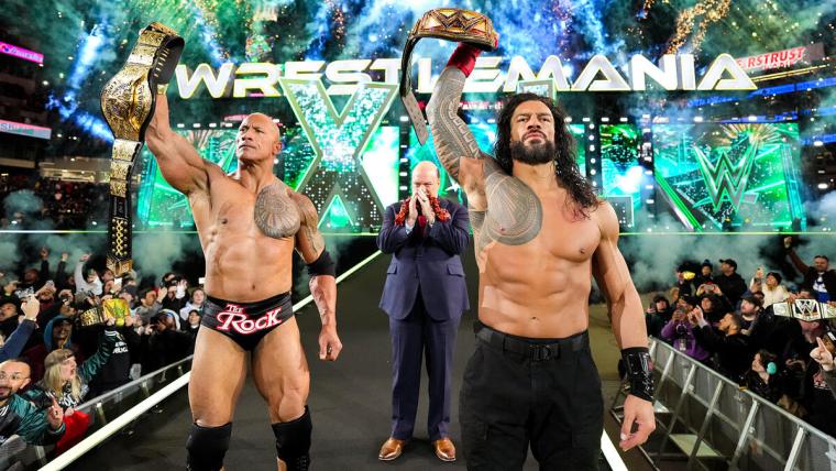 Results and match grades from night one of WWE WrestleMania 40 image