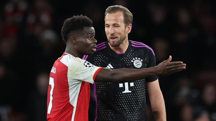 Arsenal battle to 2-2 draw with Bayern before Saka penalty fury image