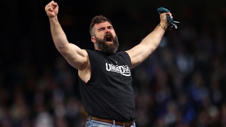 How Jason Kelce lost his Super Bowl ring in tub full of Skyline Chili image