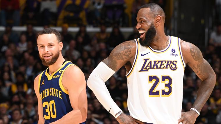 LeBron James Los Angeles Lakers Stephen Curry Golden State Warriors