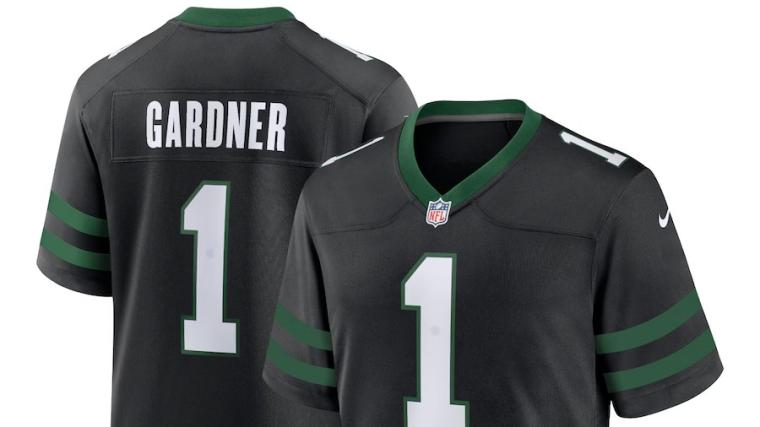 Jets' new black Legacy uniforms now available on Fanatics image