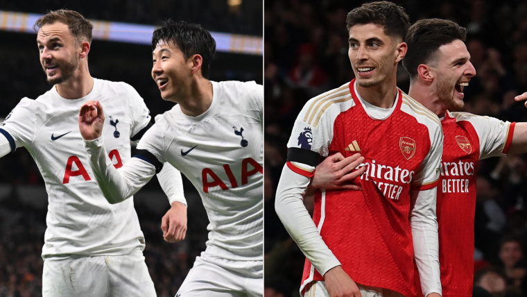 Tottenham vs Arsenal lineups, starting 11, team news: Spurs gunning to upset Arteta’s Premier League title bid