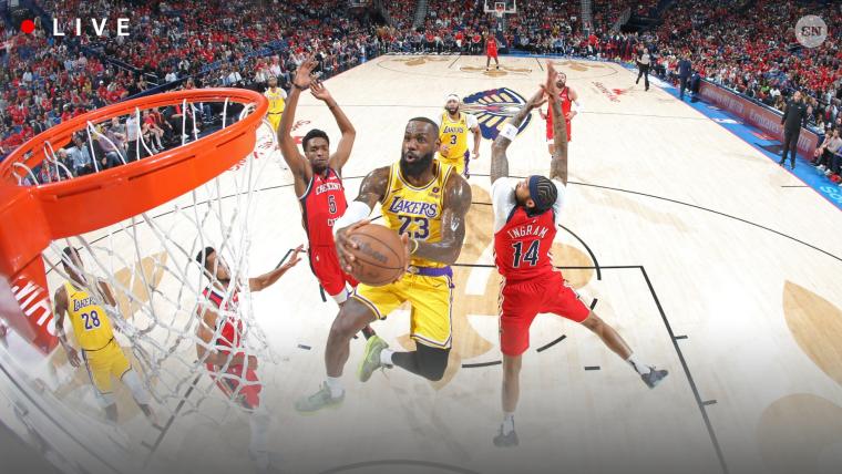 LIVE: Pelicans host Lakers in West Play-In game for No. 7 seed  image