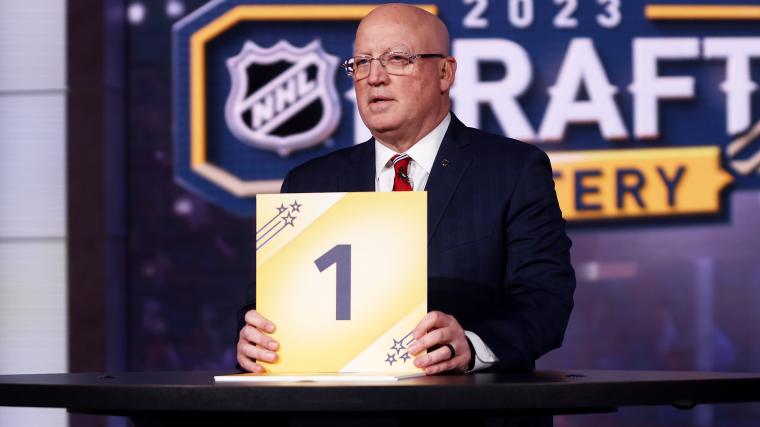 Live order, results from the 2024 NHL Draft Lottery for No. 1 pick image