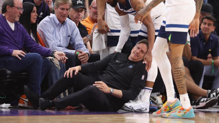 What happened to Timberwolves coach Chris Finch? image