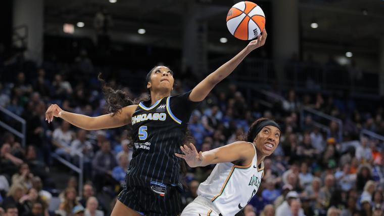 Chicago Sky Rookie Angel Reese Scores 13 Points in Domination of Liberty: Caleb Williams, Coby White Show Support