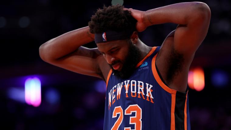 How long is Mitchell Robinson out? Latest updates on ankle injury image